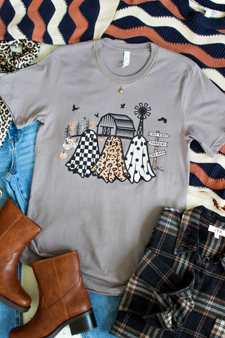 Ghouls Night Graphic Tee • Asphalt