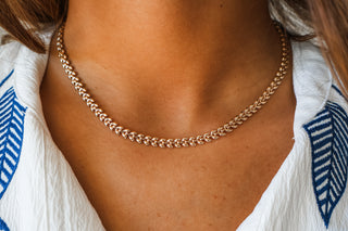 Natural Elegance Necklace • Gold