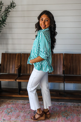 Free to Fly stripe • grass green