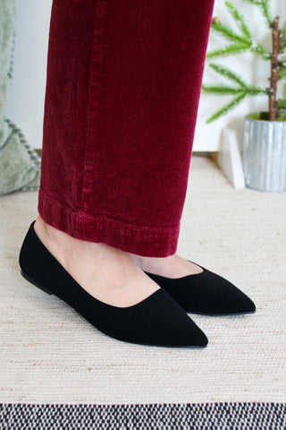 Pretty On Point Ballet Flat • Black