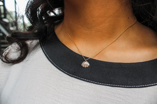 Clam & Collected Necklace • Gold