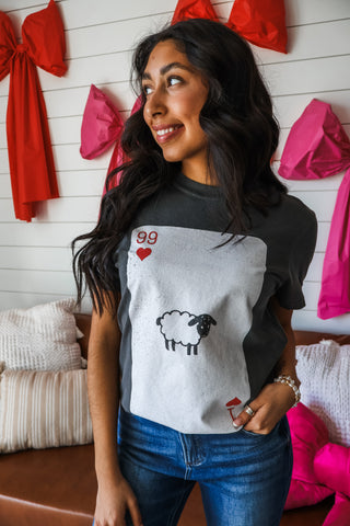 Lost Yet Loved Graphic Tee • Graphite