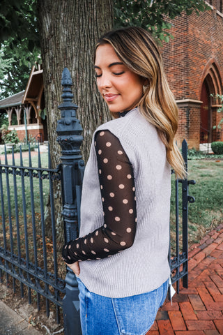 In My Element Sweater Vest • Taupe