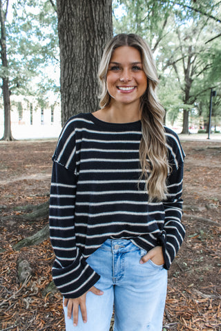 In My Own Lane • Black Stripes - FINAL SALE