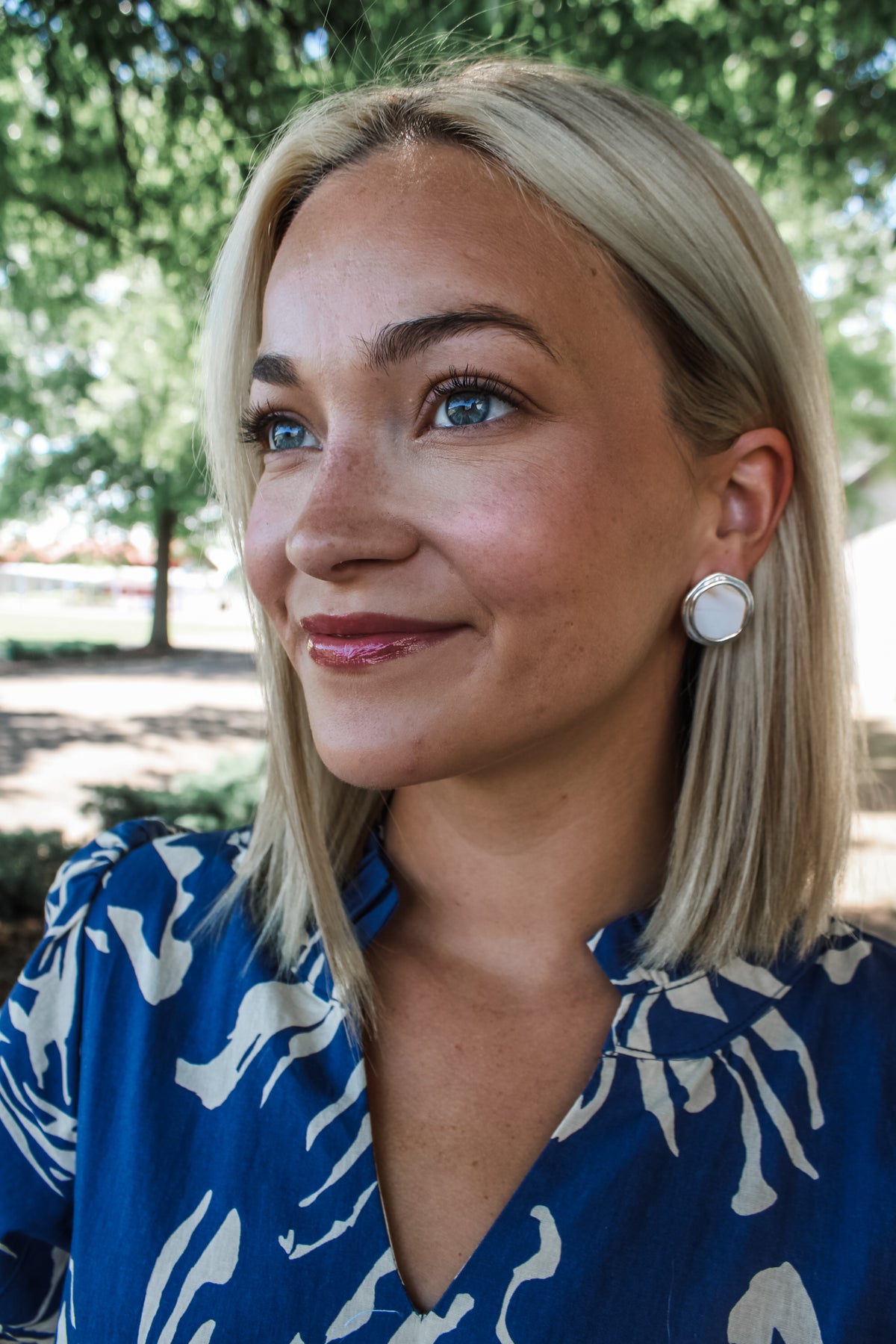 Touch Of Class Earrings • Silver - FINAL SALE