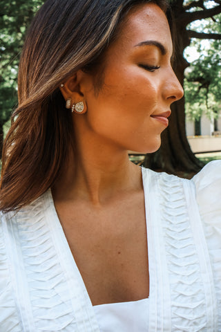 Lovely steps • white midi dress