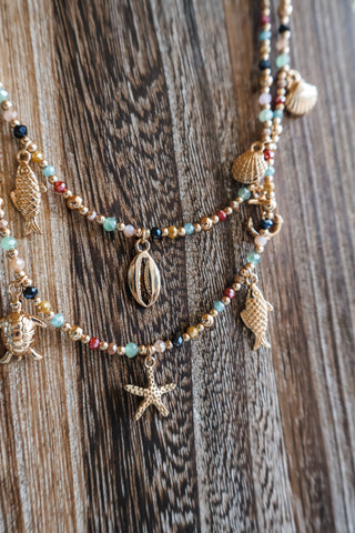 Sparkles & Sunshine Layered Necklace • Multi