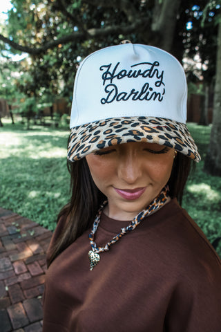 Howdy Darlin • leopard hat