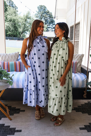 Polka Dot Perfection • Blue