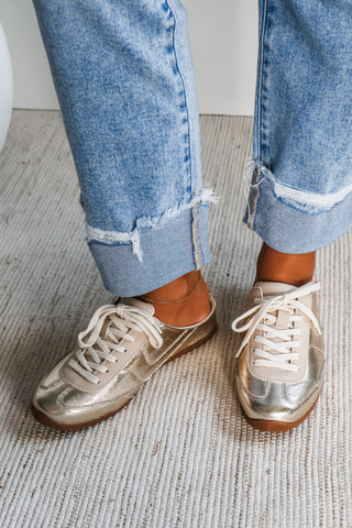 Mackay Mule Sneaker • Gold