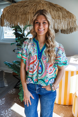Tropical Breeze • Blue/Green