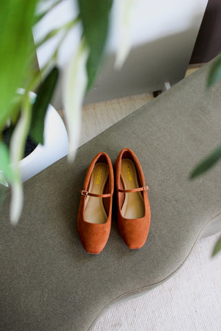 Olivia Ballet Flat • Cognac