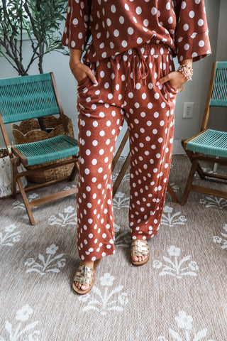 Find The Fun Pant Set • Rust Dot