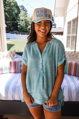 Sunwashed Summer • Dusty Teal