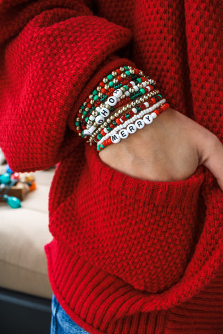 Make It Merry Bracelet Set • Multi