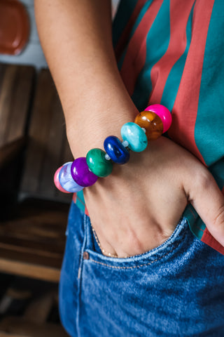 Falling For Fun Bracelet • Multi