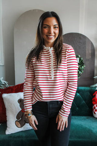 All I Want For Christmas • Red Stripe - FINAL SALE