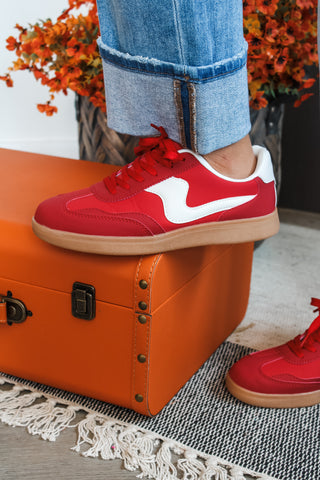 Kick Off Modern Sneaker • Red