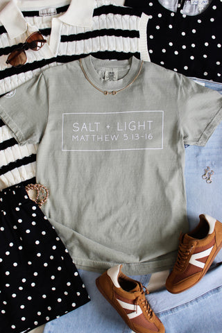 Salt & Light Graphic Tee • Sandstone