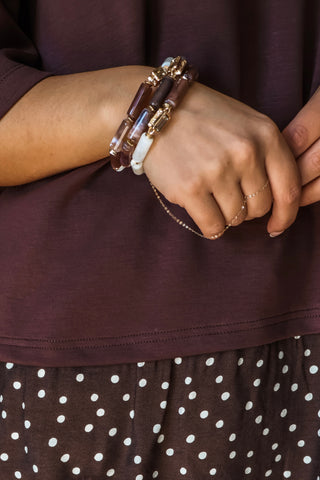 Bountiful Beauty Bracelet • Brown Mix