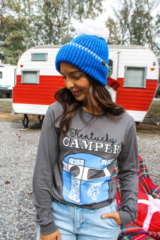 Kentucky Camper Graphic Tee • Storm Grey