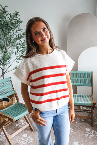 Endless Summer Stripe • Red