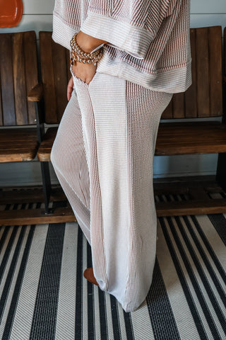 Crisp Autumn Air Pant Set • Mocha