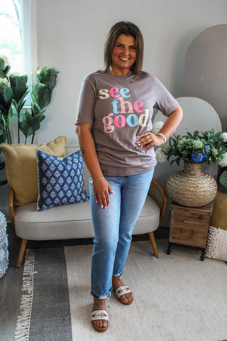 See The Good Graphic Tee • Graphite