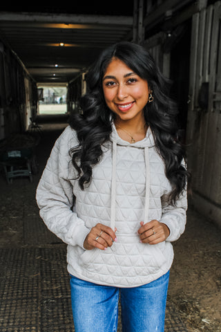 Sleigh The Day Pullover • Latte