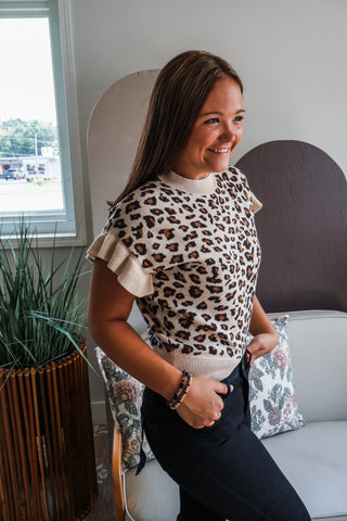 Lovely In Leopard • Oatmeal