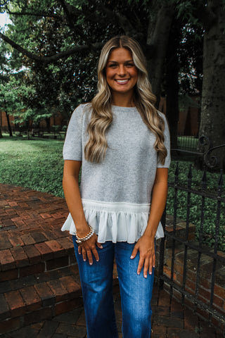 She’s got plans • heather grey - FINAL SALE