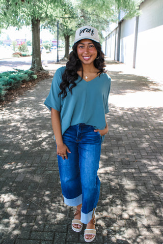 Pray Trucker Hat • Mocha