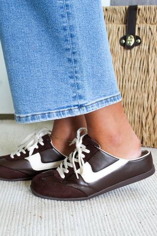 Mackay Mule Sneaker • Dark Chocolate