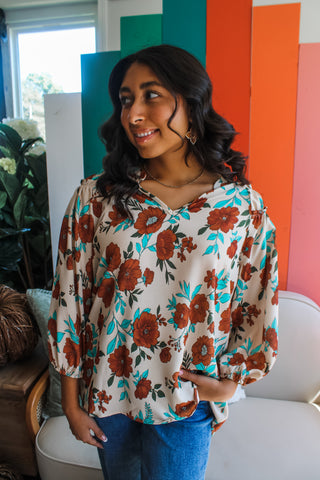 Woodland Wonder • Latte Floral - FINAL SALE