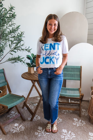 Kentucky Wildcats Graphic Tee • Ash Grey