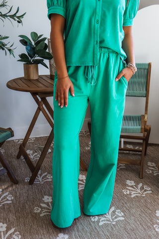 Meet Your Match Pants • Green