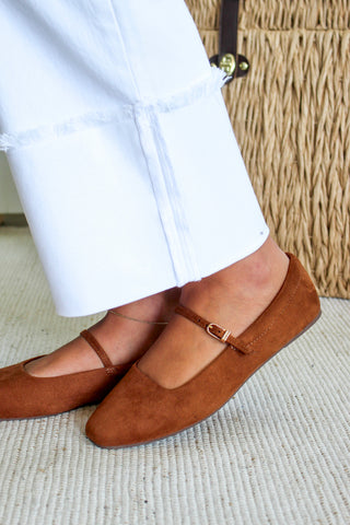 Olivia Ballet Flat • Cognac