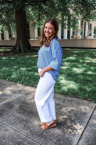 Picnic Perfect • Blue Gingham