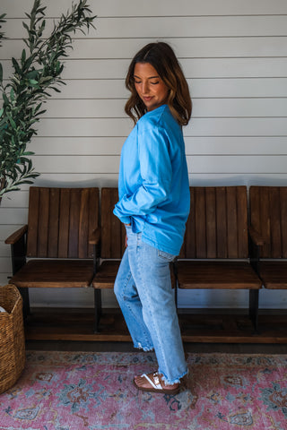 Modern Movement Crewneck• Sky Blue
