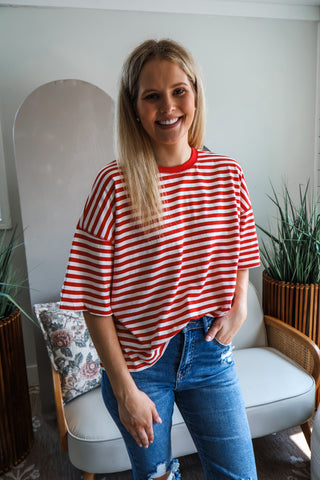 Cool & Collected • Tomato Stripes