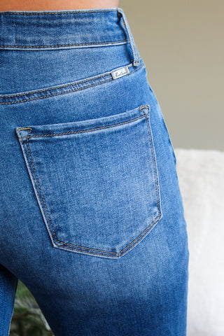 Brenna Slim Straight Jean • Medium Wash