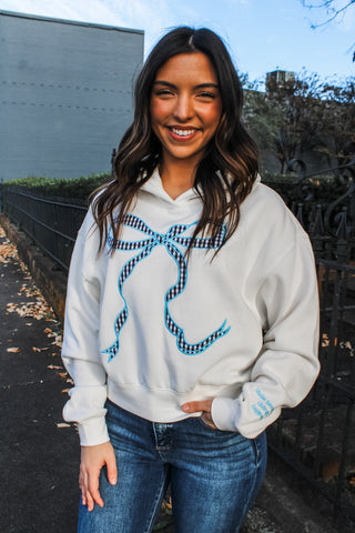 Make Beautiful Things Happen Hoodie • Cream