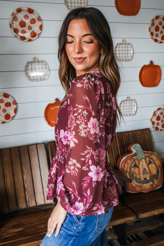 Orchard Beauty • Wine Floral