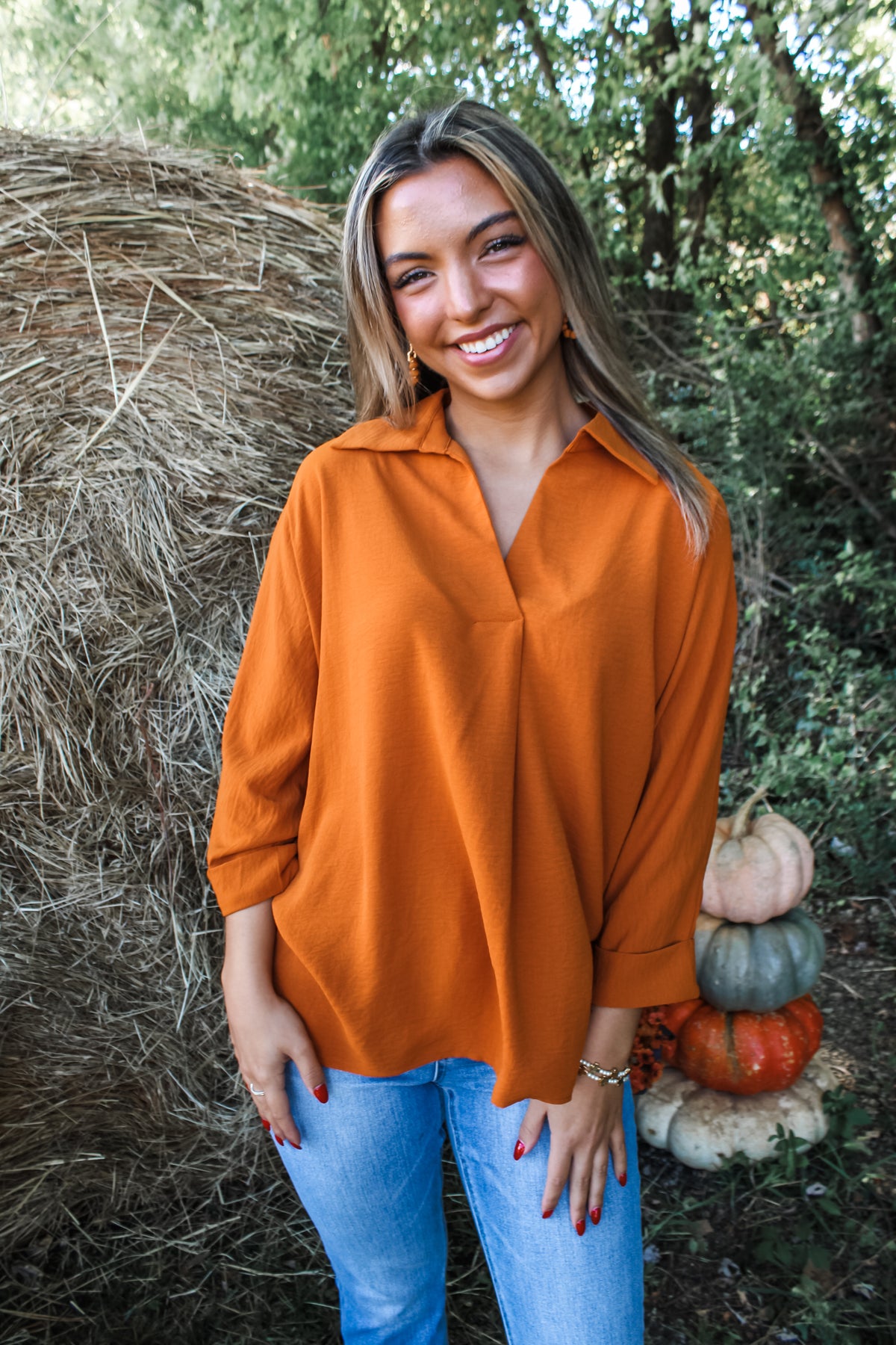 Fall Fest Dolman • Squash