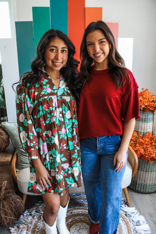 All Seasons Sweater • Red - FINAL SALE