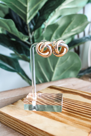 Time & Again Earrings • Gold