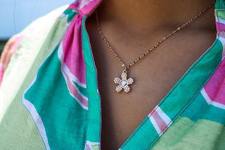 Bloom In The Moment Necklace • Gold