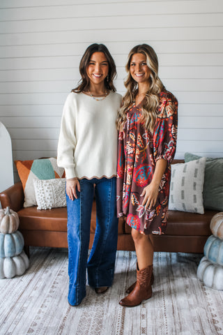 Autumn In The Air • Brown Multi