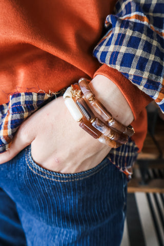 Bountiful Beauty Bracelet • Brown Mix
