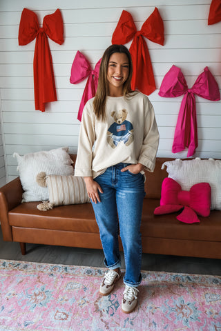Teddy Bear Pullover • Sand